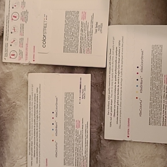 3 Sets of Color Street Nail Polish Strips - Picture 2 of 5